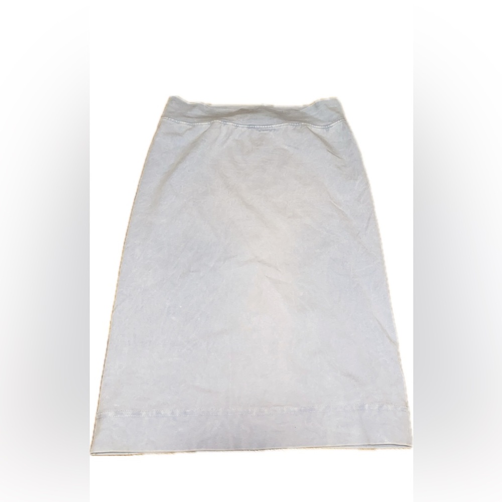 Hard Tail Light Blue Pencil Skirt